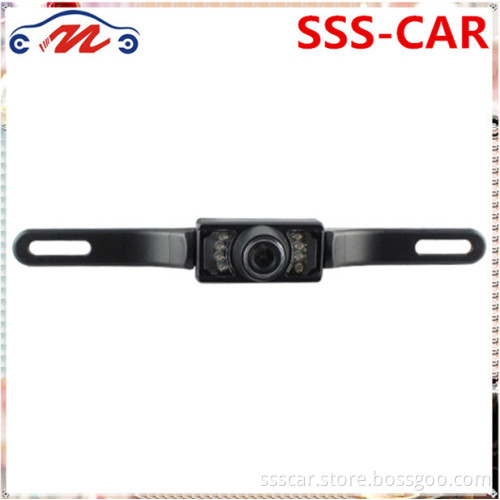 Long License Plate Frame Night Vision Rear View Car Camera (M-006)